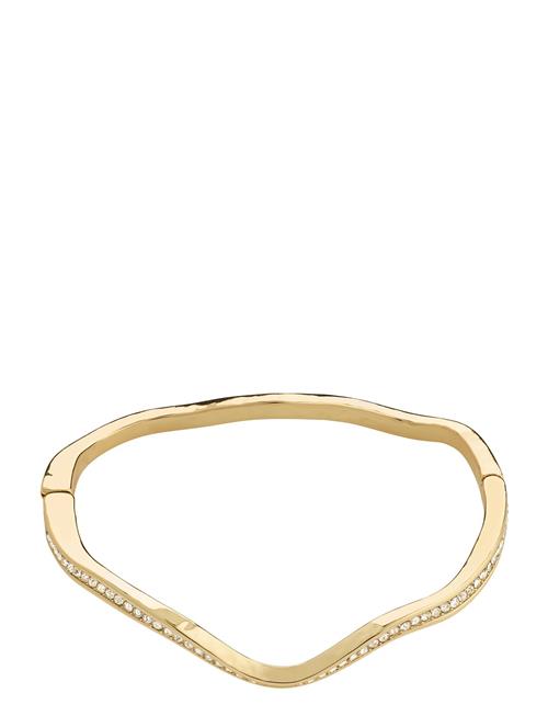 Pilgrim True Recycled Wavy Bangle Pilgrim Gold