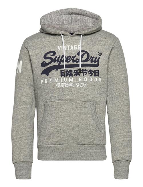 Se Superdry Vl Hood Superdry Grey ved Booztlet