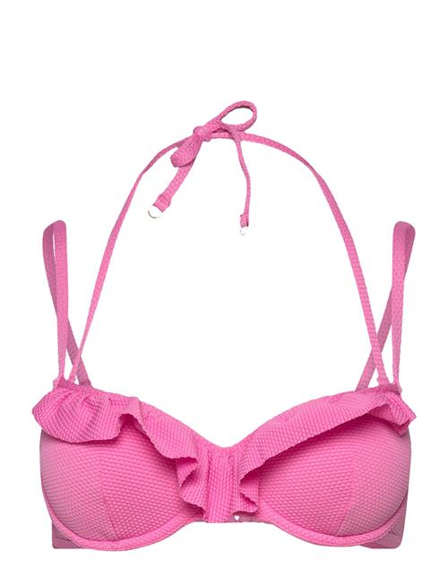 Hunkemöller Java Pique Ruffle Pd Hunkemöller Pink