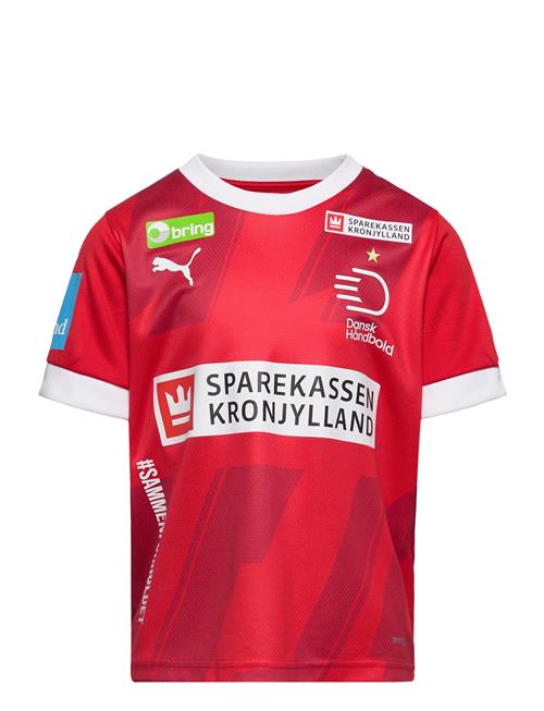 PUMA Dansk Håndbold Home Jersey Jr PUMA Red