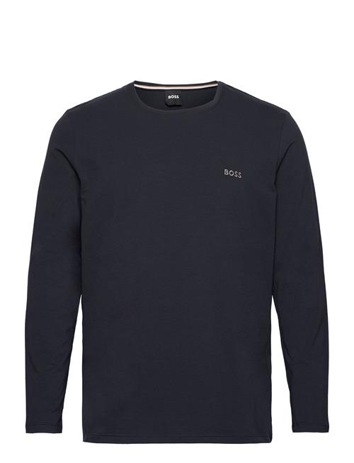 Se BOSS Mix&Match Ls-Shirt R BOSS Navy ved Booztlet