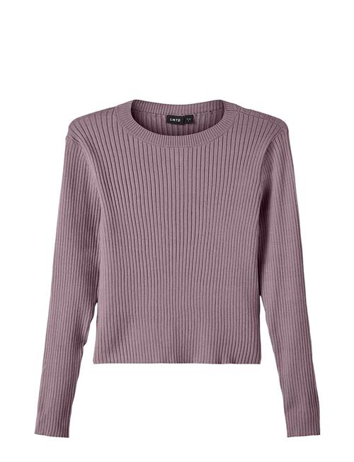 LMTD Nlffulla Ls Short Knit LMTD Purple