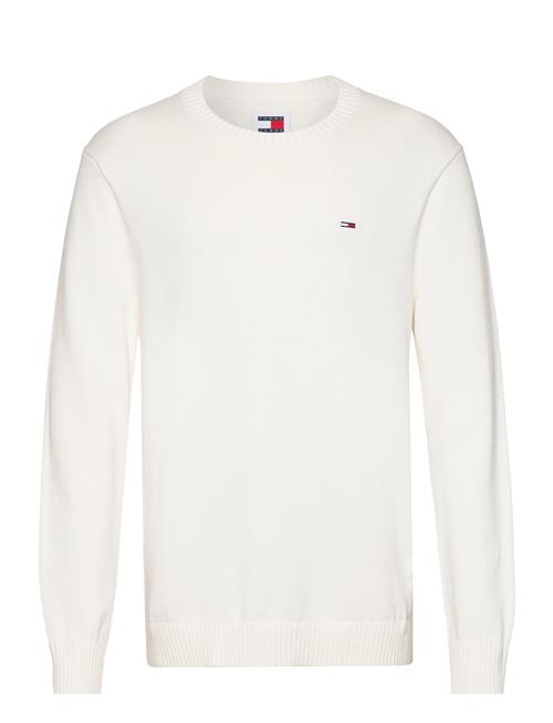 Tommy Jeans Tjm Slim Essntls C-Neck Sweater Tommy Jeans White