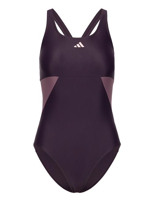 adidas Performance Colorblock C-Back Swimsuit Adidas Performance Purple