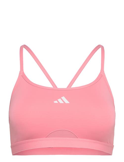 adidas Performance Aeroreact Training 3Stripes Bra Adidas Performance Pink