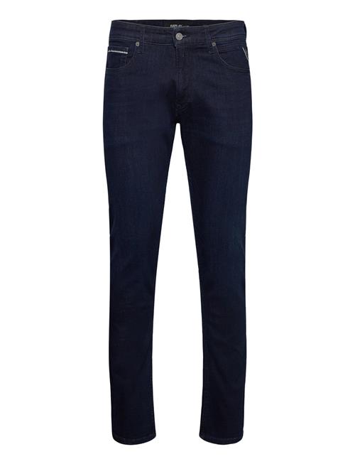 Replay Grover Trousers Straight 99 Denim Replay Navy