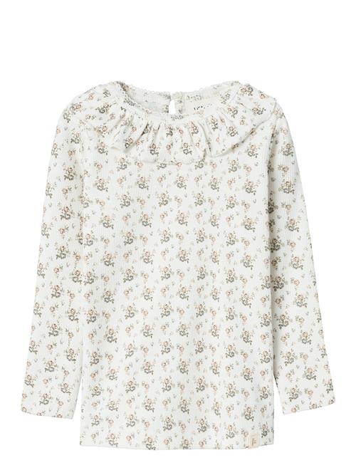 Lil'Atelier Nmfgago Kni Ls Slim Top Lil Lil'Atelier White