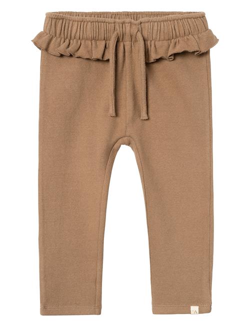 Se Lil'Atelier Nmfthoro Reg Pant Lil Lil'Atelier Beige ved Booztlet