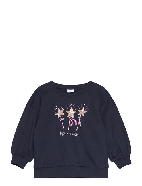 Nmfvalona Ls Long Boxy Sweat Unb Name It Navy