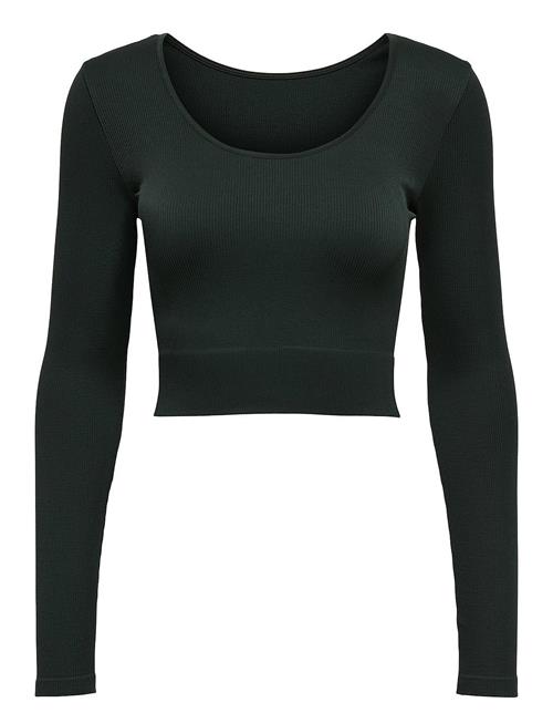 Only Play Onpjaia Life Un Ls 2-Waycrop Seam Top Only Play Black