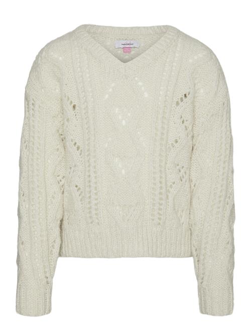 Se Vero Moda Girl Vmnewerinstructure Ls V-Nk Pull Girl Vero Moda Girl White ved Booztlet