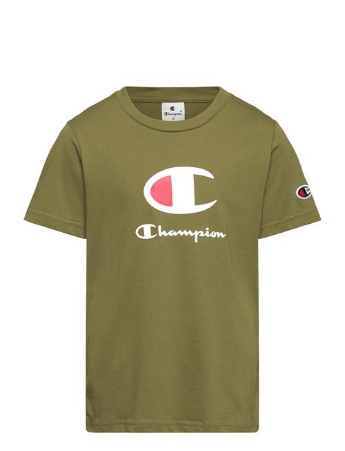 Champion Crewneck T-Shirt Champion Khaki