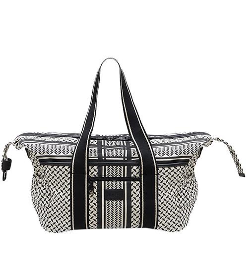 Lala Berlin Lala Berlin Taske - Big Bag Muriel 2.0 - Heritage Stripe Black