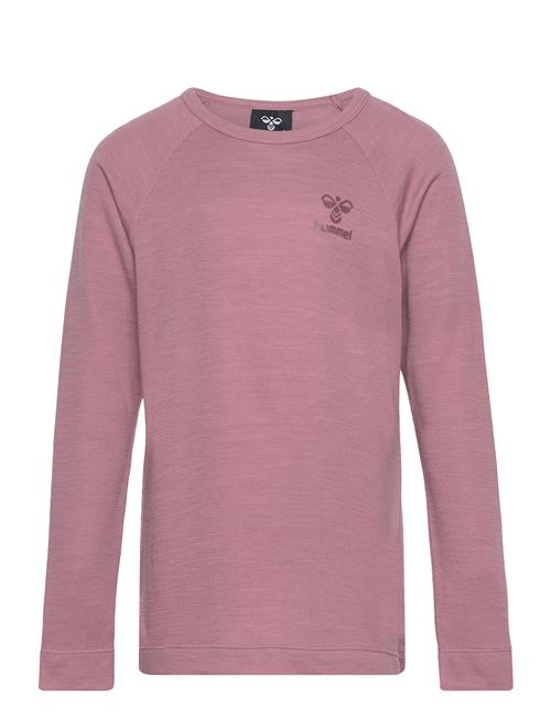 Se Hummel Hmlwingo T-Shirt L/S Hummel Pink ved Booztlet