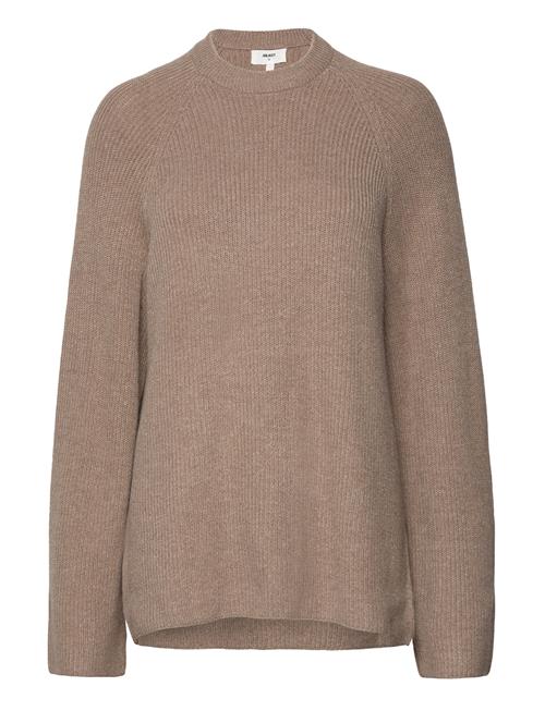 Object Objmalena L/S Knit Pullover Object Beige