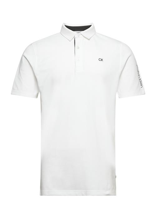 Se Calvin Klein Golf Uni Polo Calvin Klein Golf White ved Booztlet