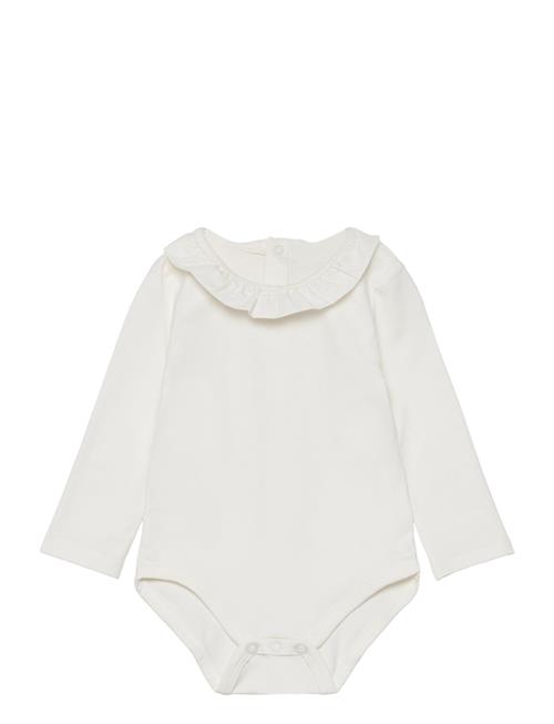 Se Mango Long Sleeve Body Mango White ved Booztlet