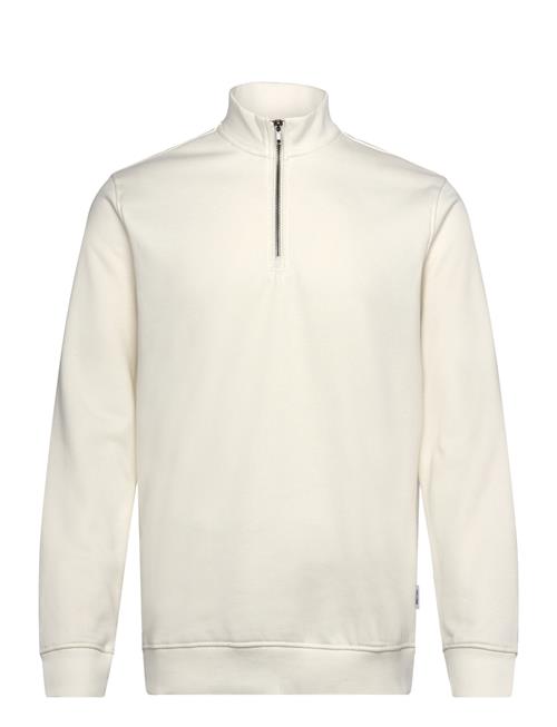 Se ONLY & SONS Onsconnor Reg 1/4 Zip Sweat ONLY & SONS Cream ved Booztlet