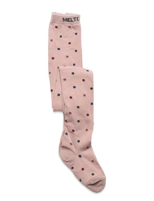 Melton Confetti Tights Melton Pink