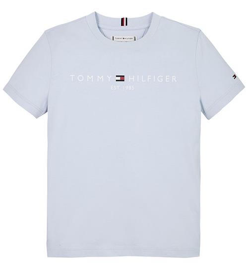 Se Tommy Hilfiger T-shirt - U Essential - Breezy Blue ved KidsWorld