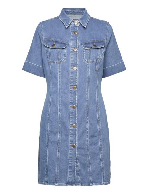 Lee Jeans Rider Shirt Dress Lee Jeans Blue