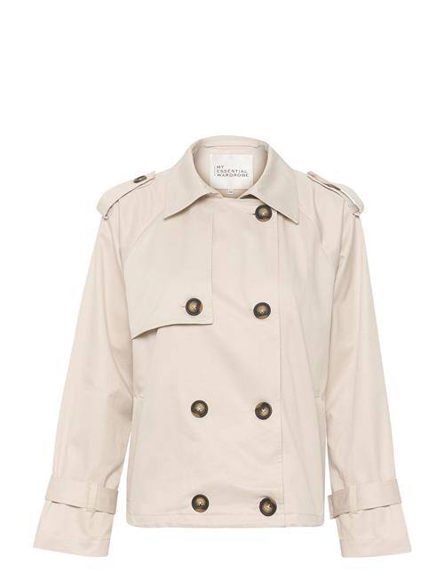 Miramw Short Trenchcoat My Essential Wardrobe Cream