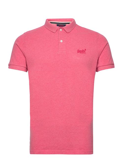 Superdry Classic Pique Polo Superdry Pink