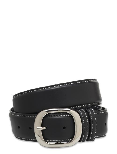 Becksöndergaard Glossy Rochel Leather Belt Becksöndergaard Black