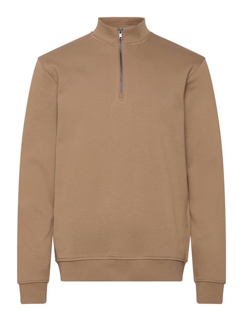 ONLY & SONS Onsconnor Reg 1/4 Zip Sweat ONLY & SONS Brown