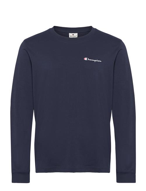 Champion Crewneck Long Sleeve T-Shirt Champion Navy