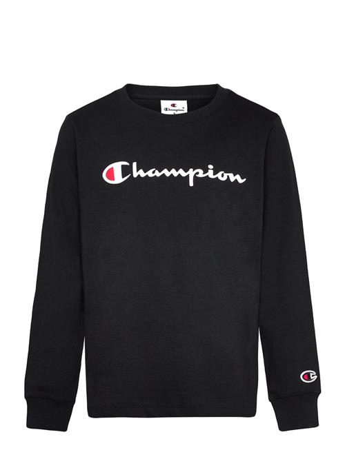 Se Champion Ls Shirt Champion Black ved Booztlet