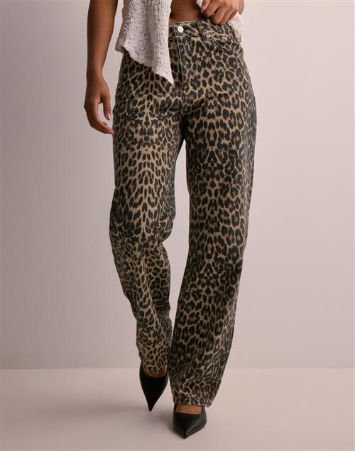 Neo Noir - Mønstret - Simona Leopard Pants