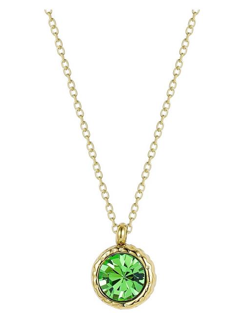 Se Bud to rose Imperia Necklace Green/Gold Bud To Rose Green ved Booztlet