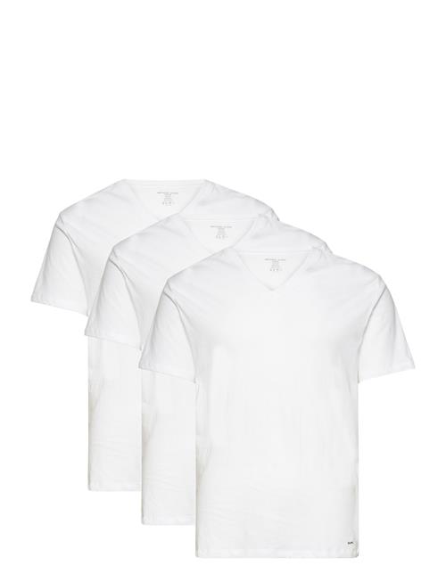 Michael Kors Pc Basic V Neck 3 Pack Michael Kors White