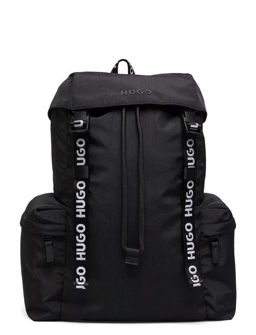 Se HUGO Luka_Backpack HUGO Black ved Booztlet