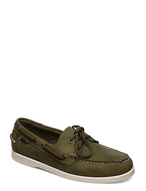 Sebago Docksides Crazy H Sebago Green