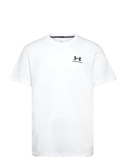 Se Under Armour Ua M Logo Emb Heavyweight Ss Under Armour White ved Booztlet