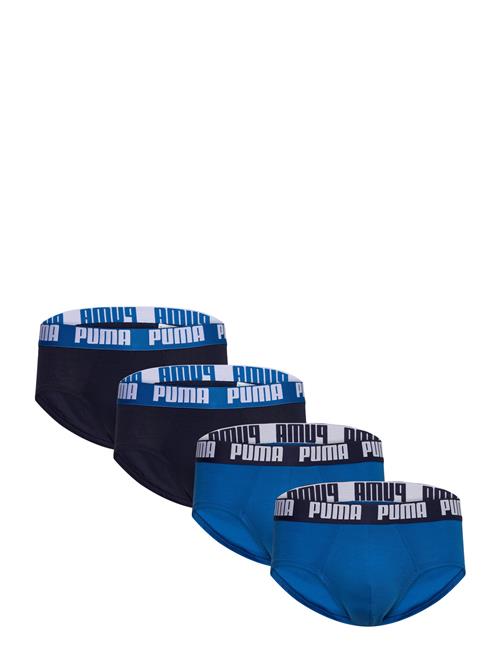 Se PUMA Puma Basic Brief 4P Ecom PUMA Patterned ved Booztlet