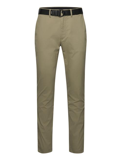 Se Calvin Klein Modern Twill Slim Chino Calvin Klein Green ved Booztlet