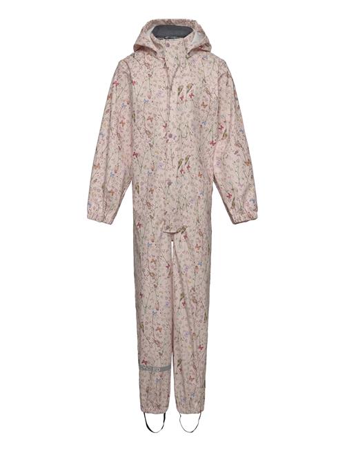 Pu Rain Suit Aop Recycled Mikk-line Pink