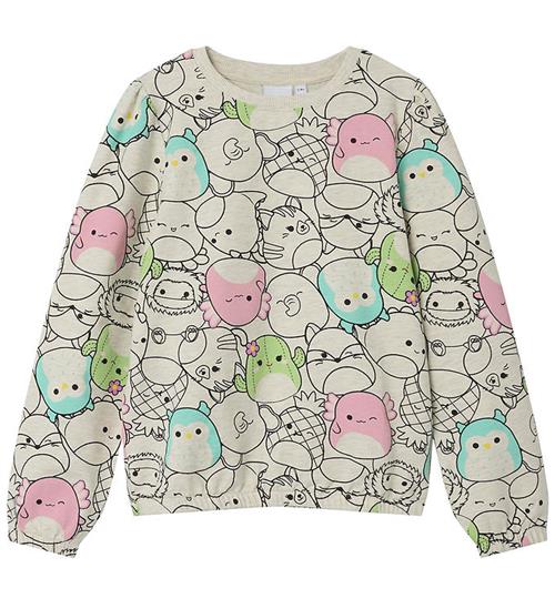 Se Name It Name It Sweatshirt - NmfJuba - Peyote Melange ved KidsWorld