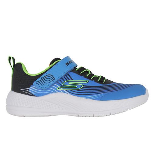 Se Skechers Skechers Sko - Microspec Advance - BlÃ¥/Lime ved KidsWorld