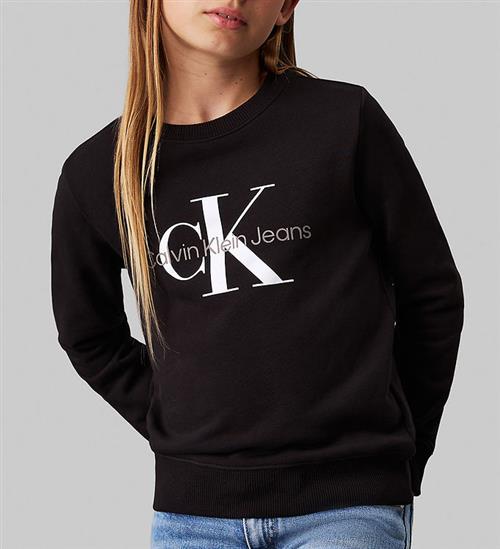 Calvin Klein Calvin Klein Sweatshirt - Monogram Terry - Ck Black