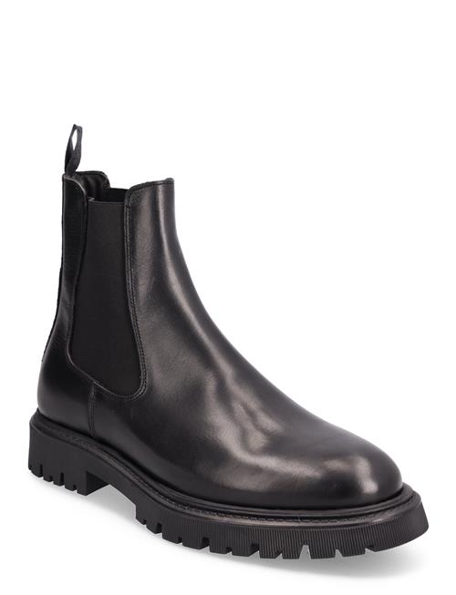 Les Deux Tatum Leather Chelsea Boot Les Deux Black