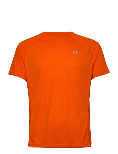 Se Newline Men Core Running T-Shirt S/S Newline Orange ved Booztlet