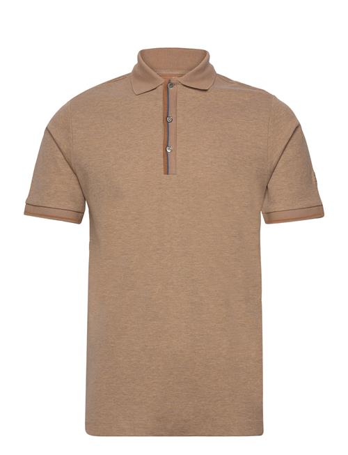 Mos Mosh Gallery Mmgharvey Polo Ss Tee Mos Mosh Gallery Beige