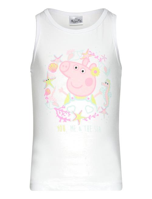 Se Peppa Pig Tank Top Peppa Pig White ved Booztlet