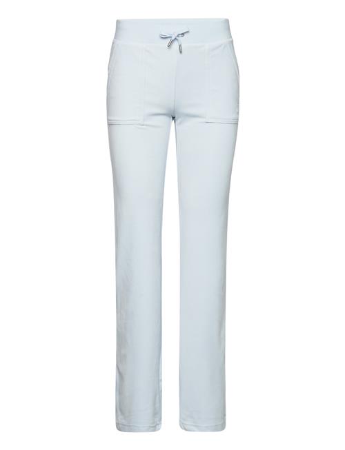 Juicy Couture Del Ray Classic Velour Pant Pocket Design Regatta Juicy Couture Blue