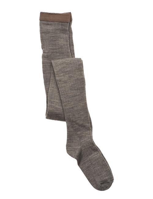 mp Denmark Wool Rib Tights Mp Denmark Grey