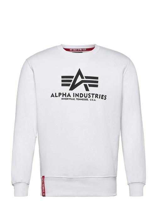 Se Alpha Industries Basic Sweater Alpha Industries White ved Booztlet